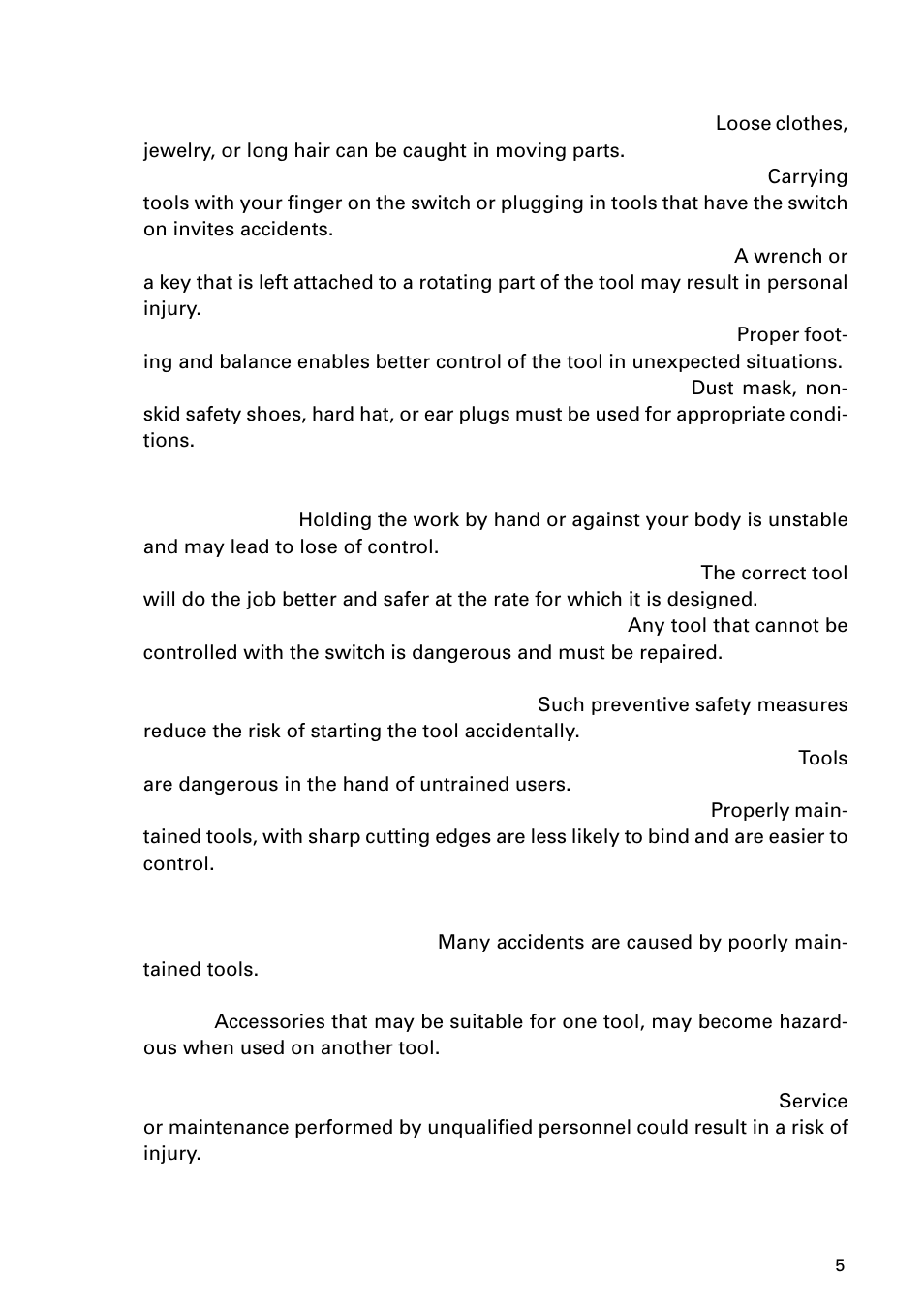 Hitachi DH 24PD User Manual | Page 5 / 28
