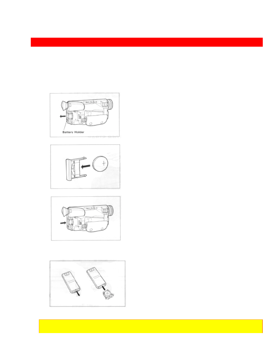 Loading batteries for date/time and remote control | Hitachi VM-H39A User Manual | Page 19 / 83