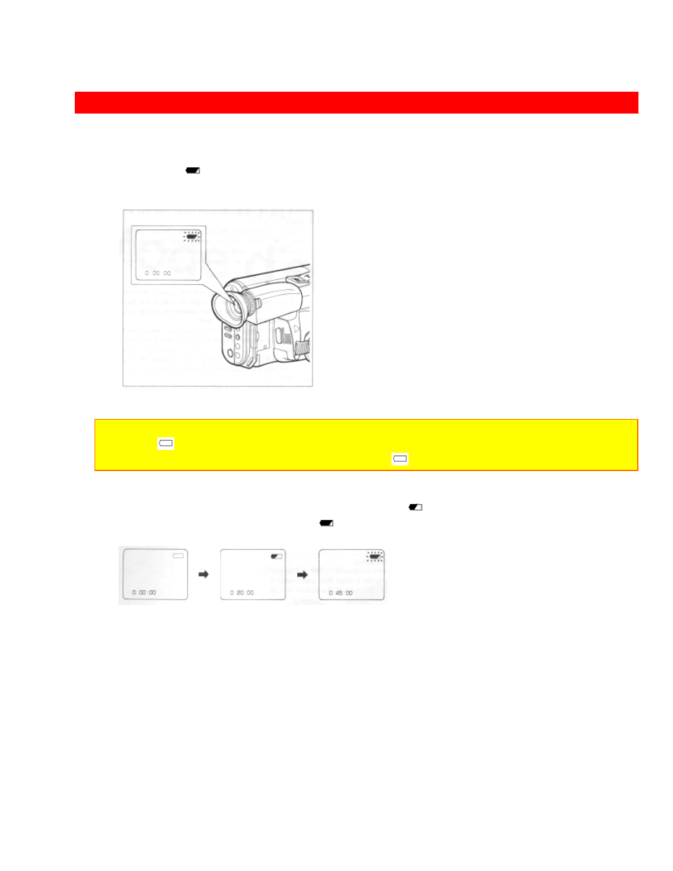 Checking the battery | Hitachi VM-H39A User Manual | Page 24 / 83