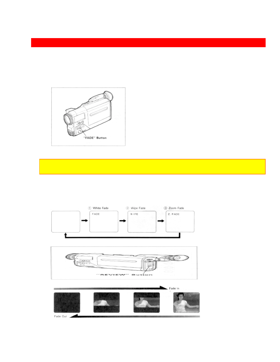 Fade-in/fade-out | Hitachi VM-H39A User Manual | Page 44 / 83