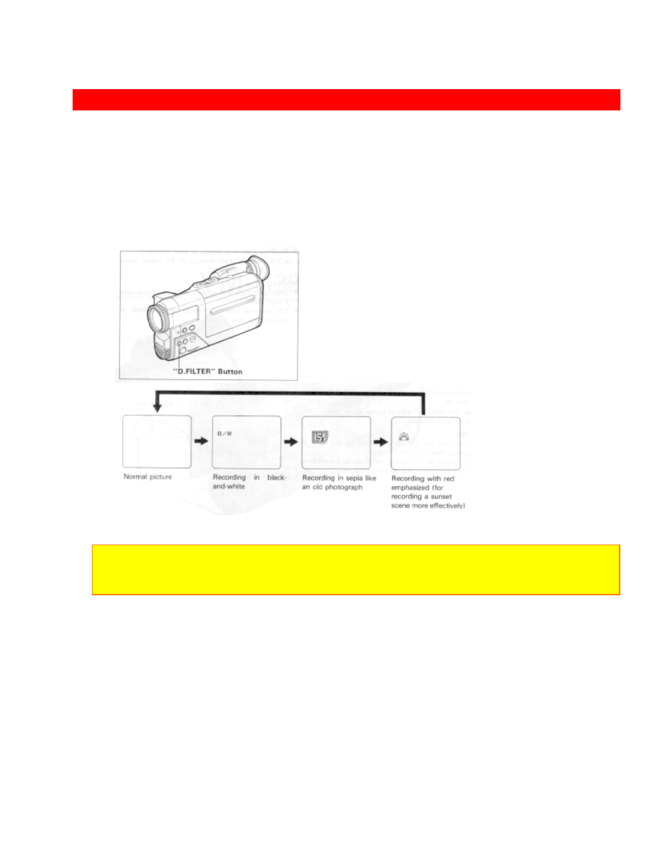 Digital filter | Hitachi VM-H39A User Manual | Page 46 / 83