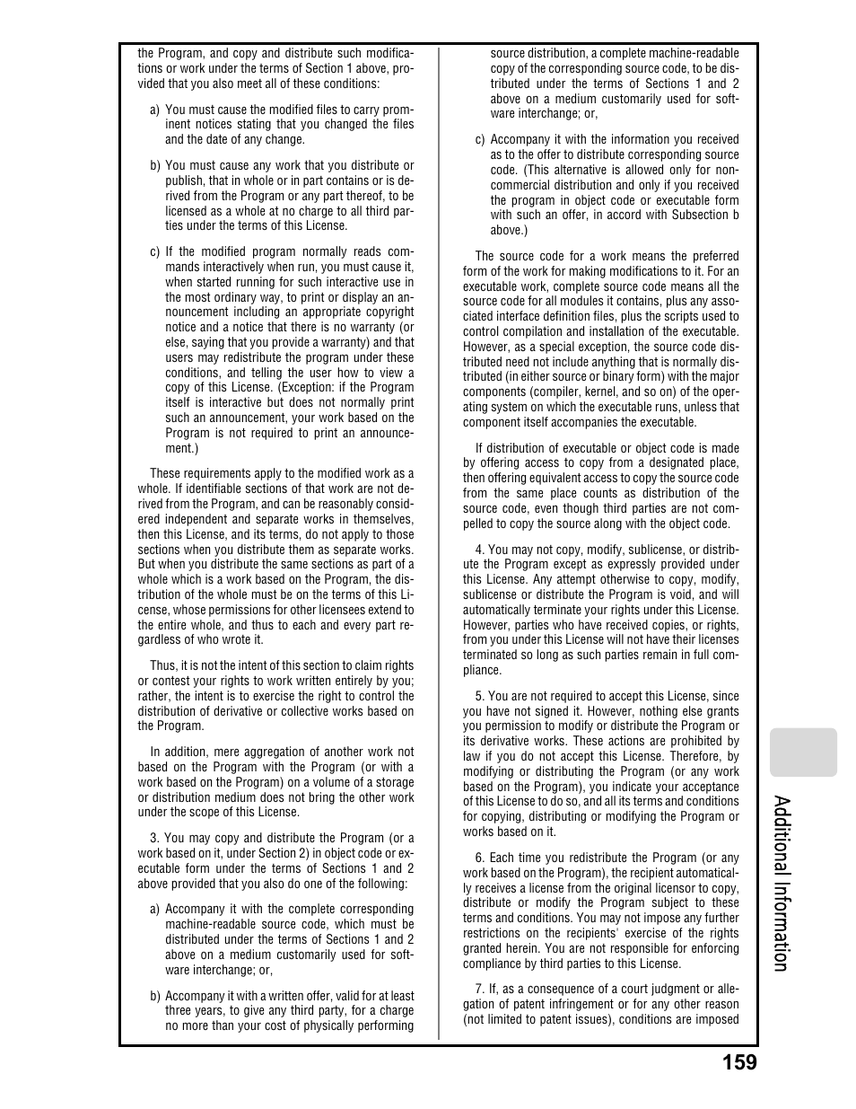 159 a dd itio na l in fo rm at io n | Hitachi DZ-BD70A User Manual | Page 159 / 183