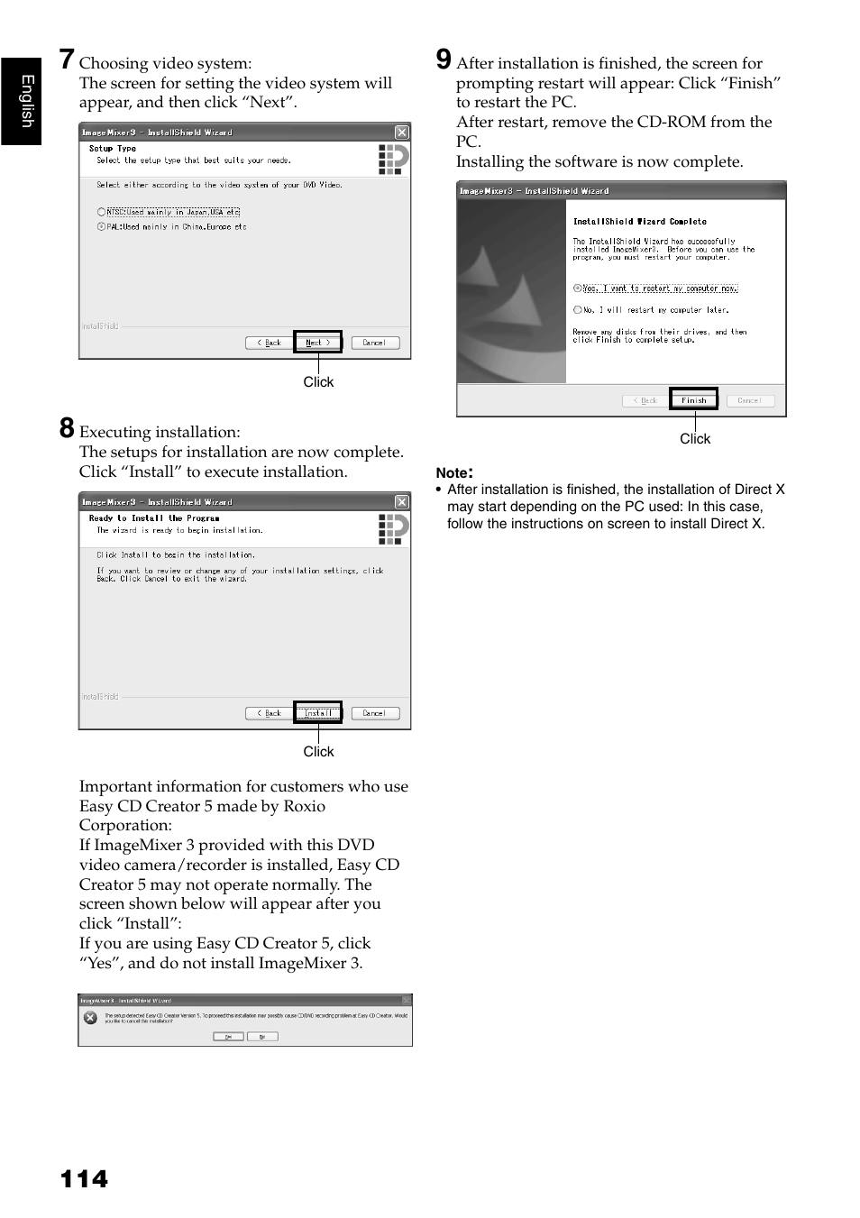 Hitachi DZ-GX5040E User Manual | Page 114 / 155