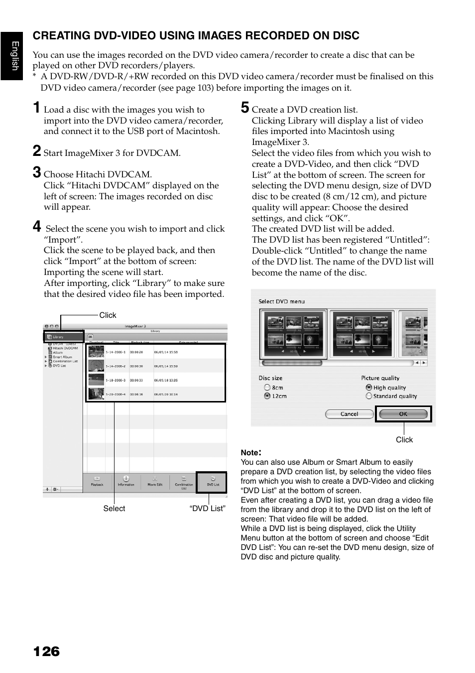Hitachi DZ-GX5040E User Manual | Page 126 / 155