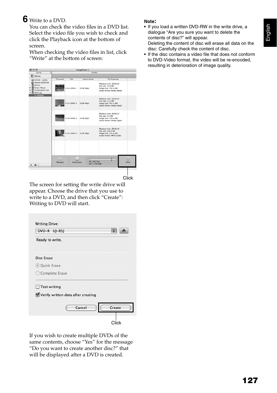 Hitachi DZ-GX5040E User Manual | Page 127 / 155