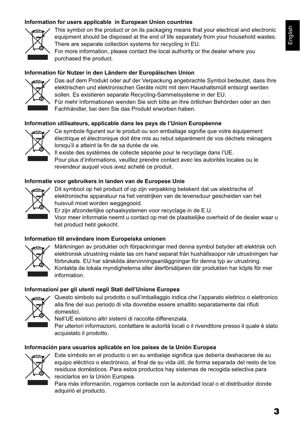 Hitachi DZ-GX5040E User Manual | Page 3 / 155