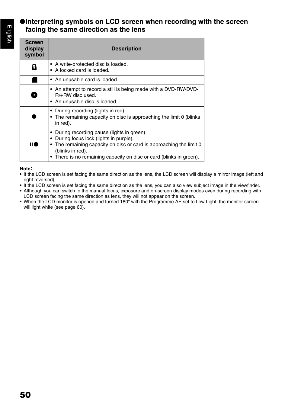 Hitachi DZ-GX5040E User Manual | Page 50 / 155