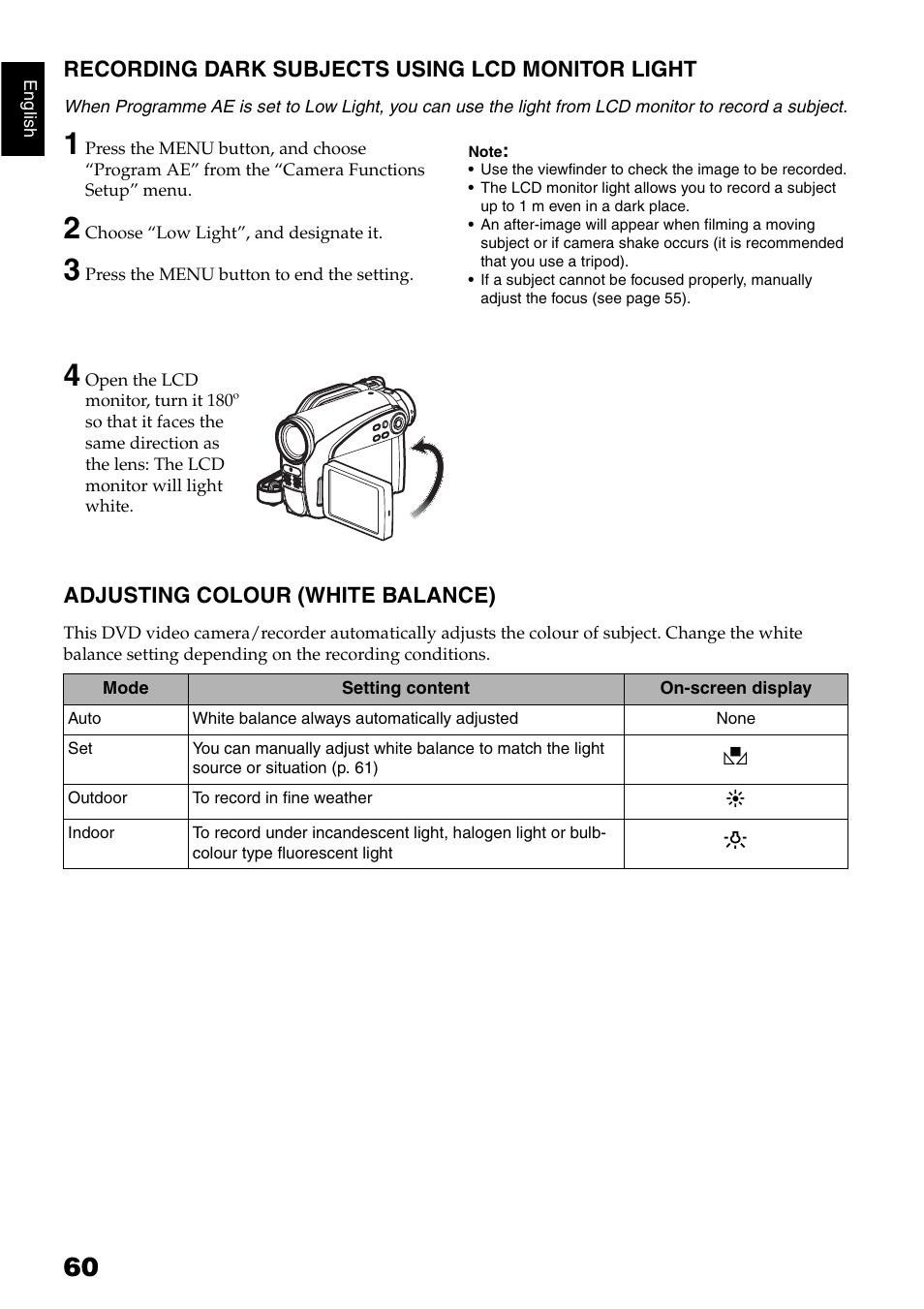 Hitachi DZ-GX5040E User Manual | Page 60 / 155