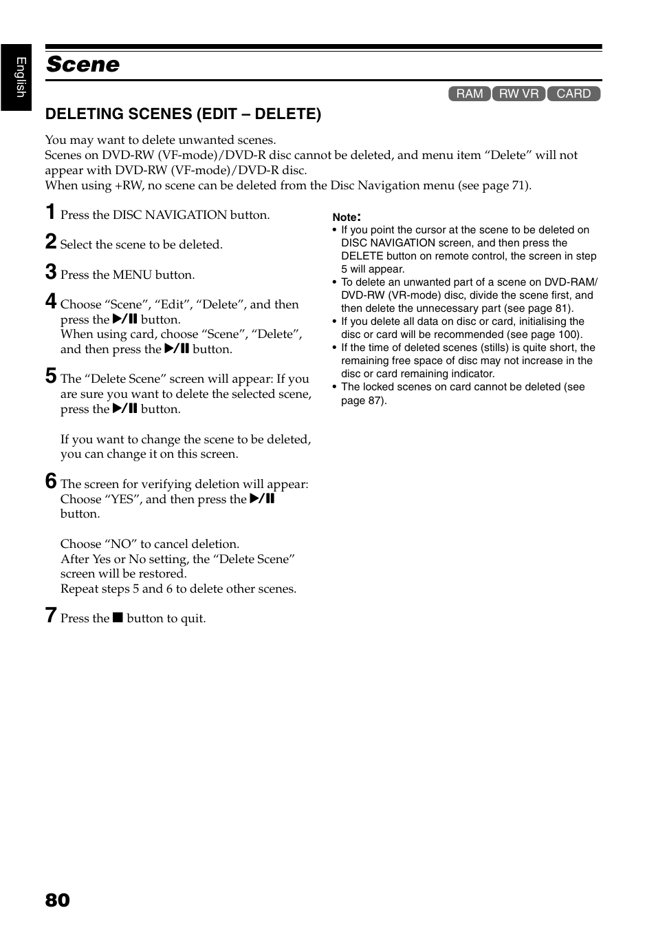Scene | Hitachi DZ-GX5040E User Manual | Page 80 / 155