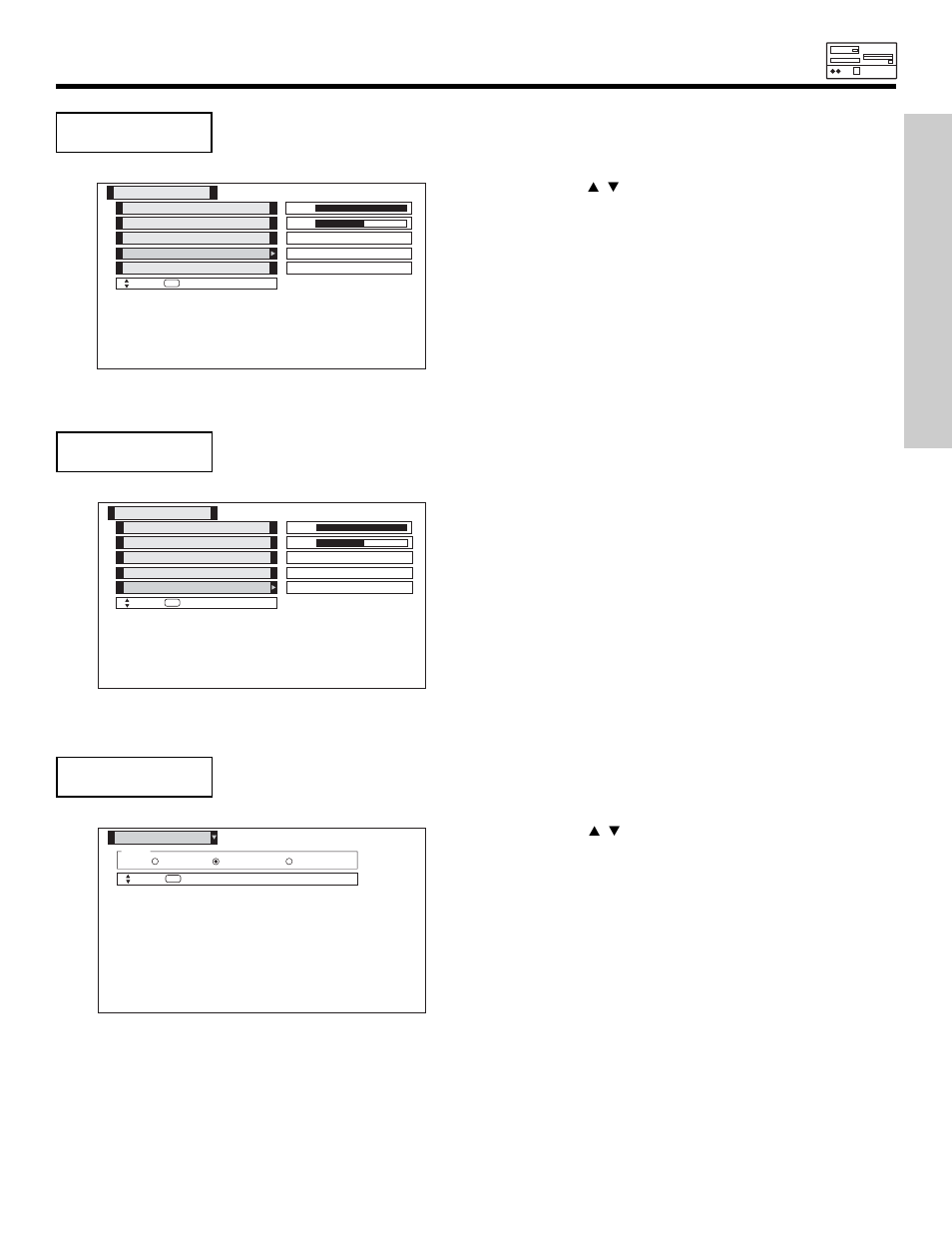 Rgb on screen display, Using the rgb input | Hitachi 32HDT50 User Manual | Page 71 / 84