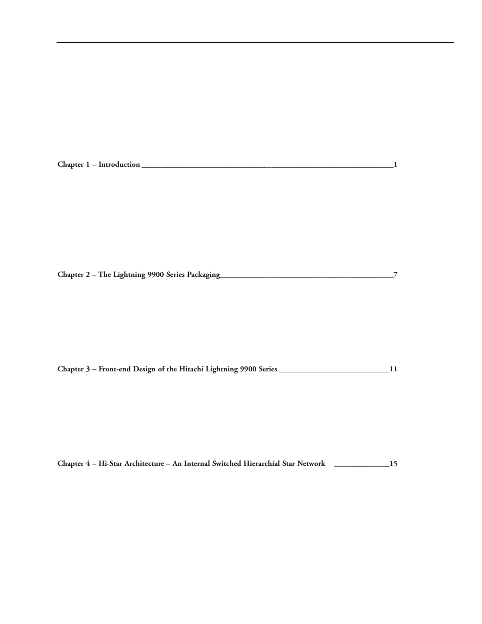 Hitachi 9900 Series User Manual | Page 4 / 80