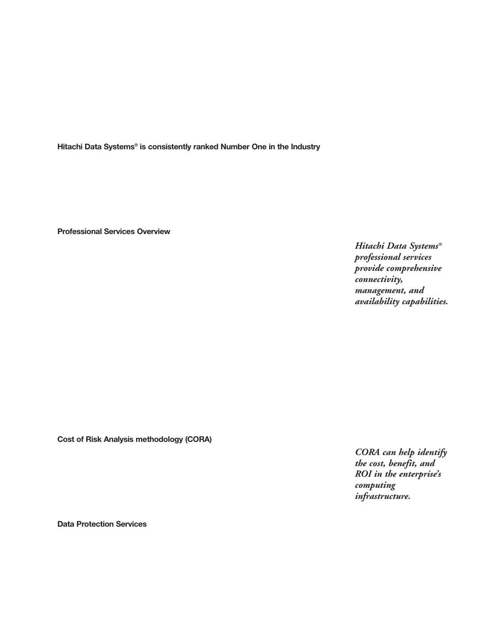 Professional services and support | Hitachi 9900 Series User Manual | Page 54 / 80