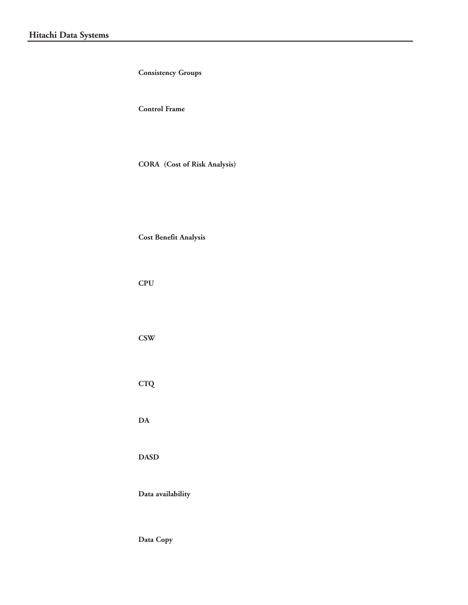 Hitachi data systems | Hitachi 9900 Series User Manual | Page 63 / 80