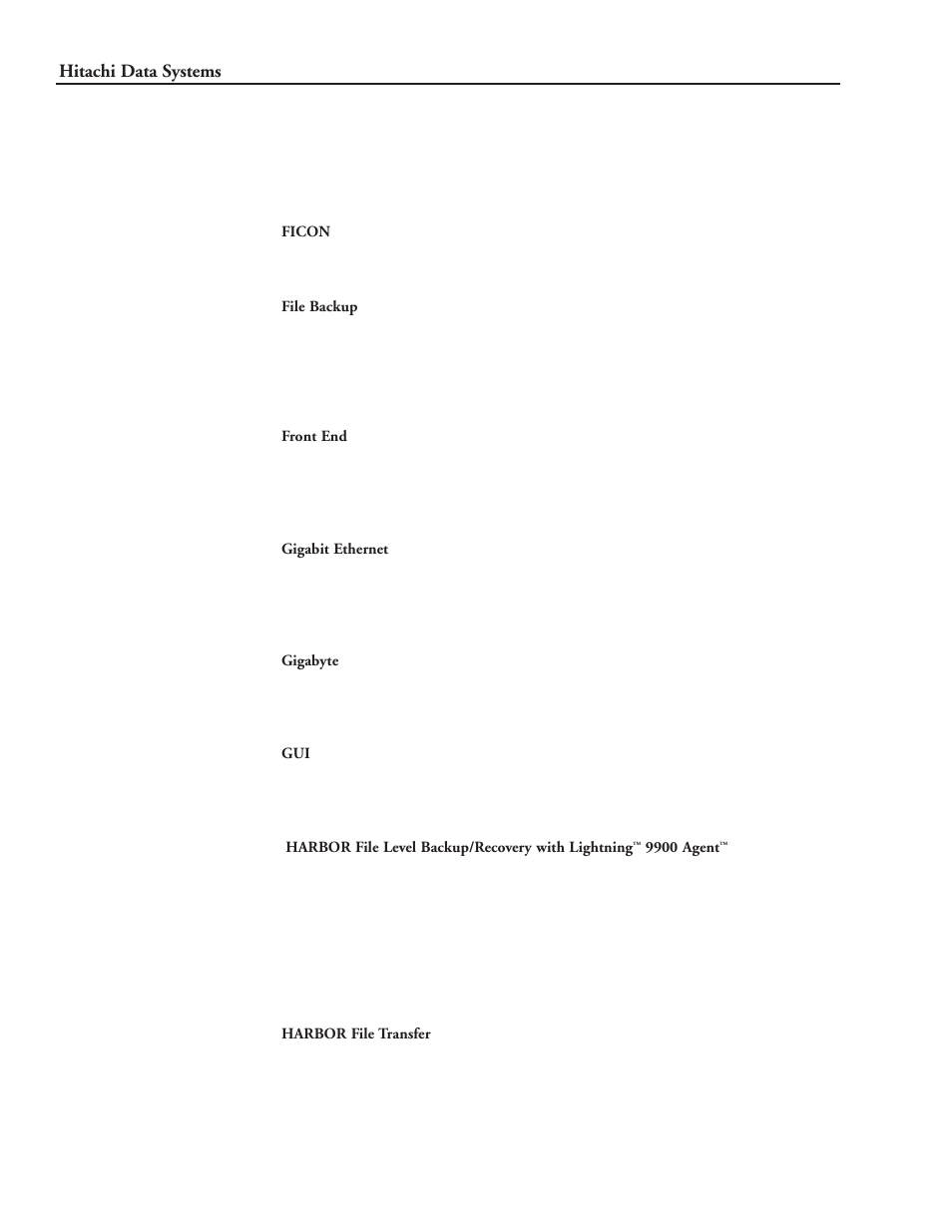 Hitachi data systems | Hitachi 9900 Series User Manual | Page 67 / 80