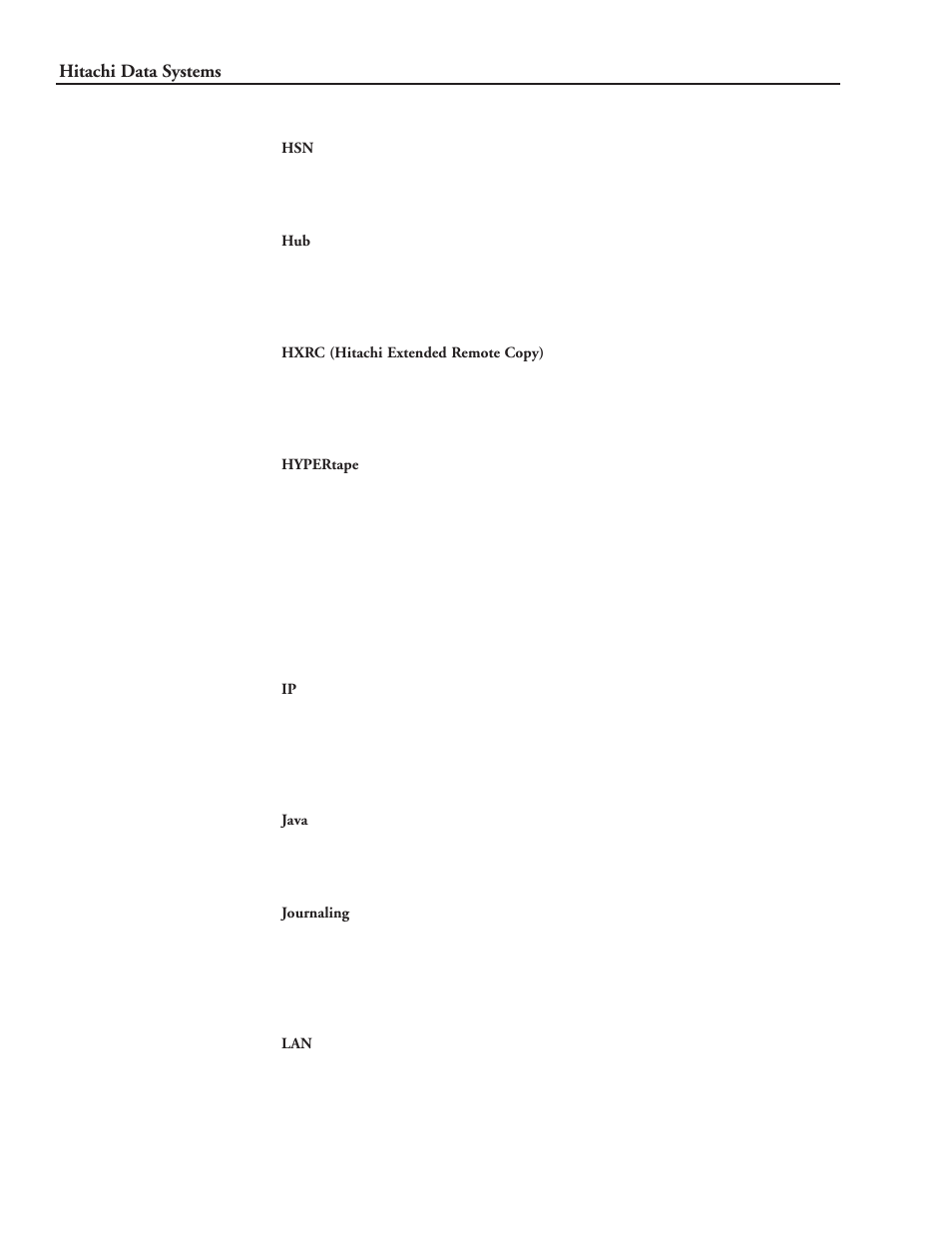 Hitachi data systems | Hitachi 9900 Series User Manual | Page 71 / 80