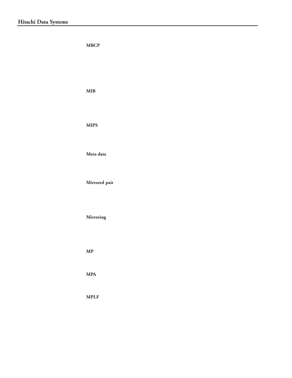 Hitachi data systems | Hitachi 9900 Series User Manual | Page 73 / 80