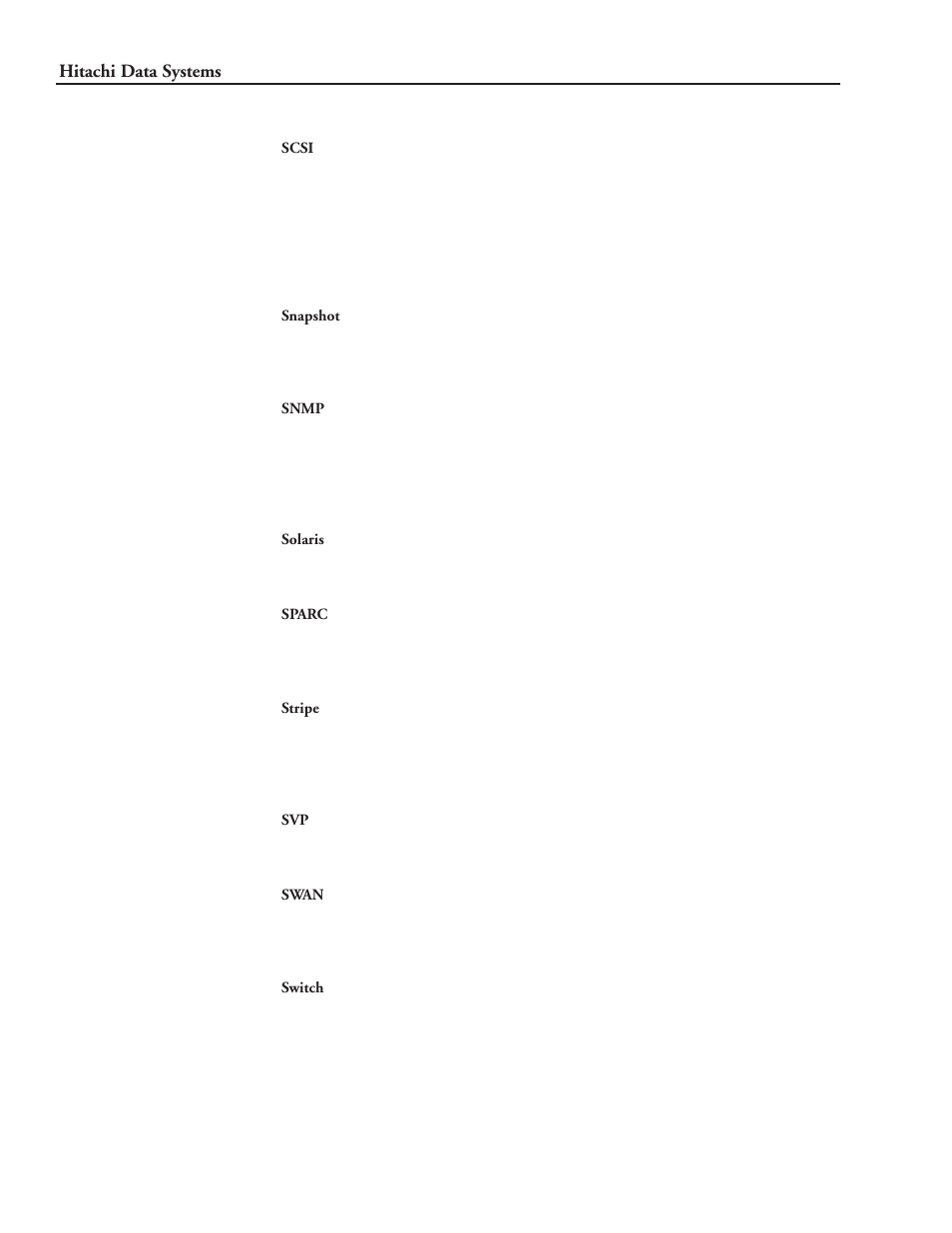 Hitachi data systems | Hitachi 9900 Series User Manual | Page 77 / 80