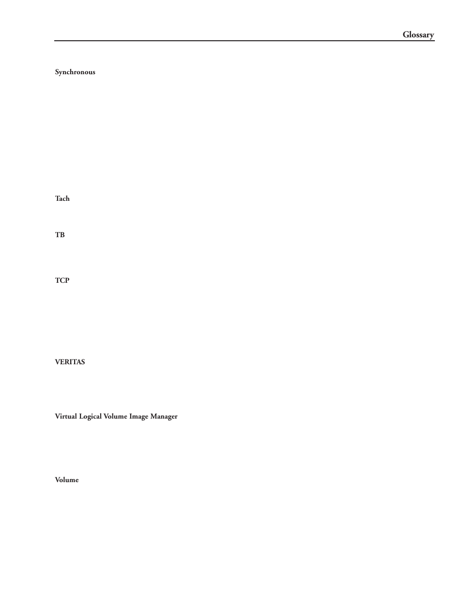 Glossary | Hitachi 9900 Series User Manual | Page 78 / 80