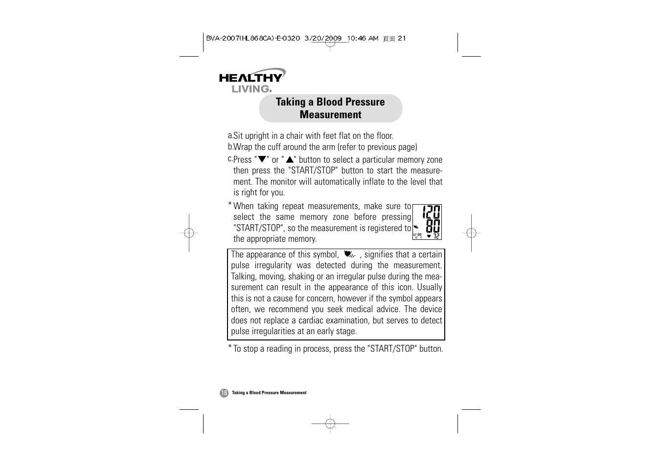 Hitachi BVA-2007 User Manual | Page 19 / 66