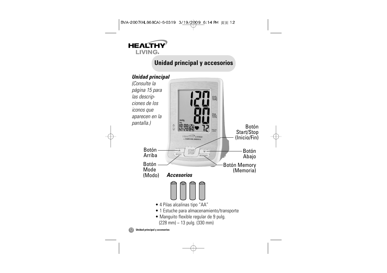 Hitachi BVA-2007 User Manual | Page 45 / 66