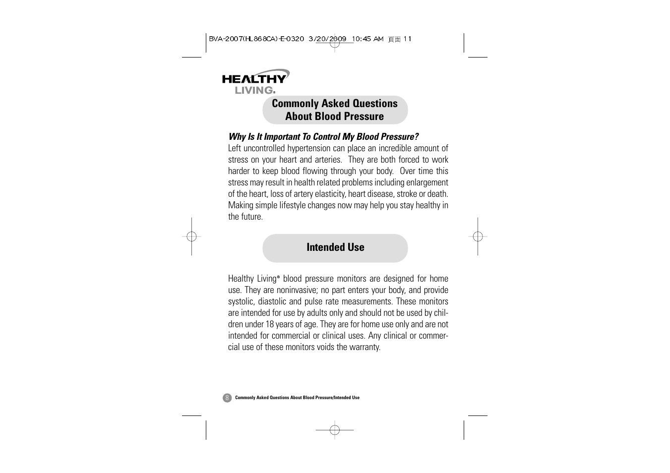 Hitachi BVA-2007 User Manual | Page 9 / 66
