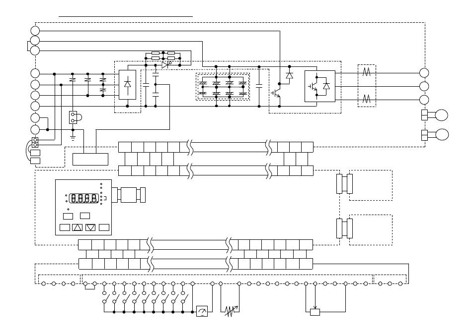 Sj300-075,110hf/l300p-110,150hf circuit diagram | Hitachi SJ300 User Manual | Page 49 / 76