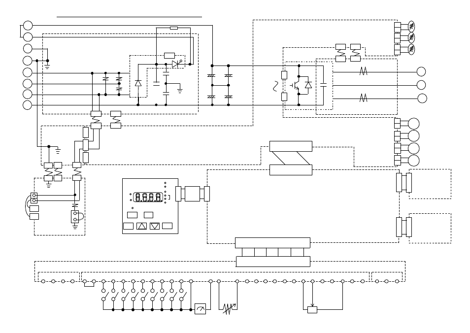 Sj300-370-550hf/l300p-450-750hf circuit diagram | Hitachi SJ300 User Manual | Page 52 / 76