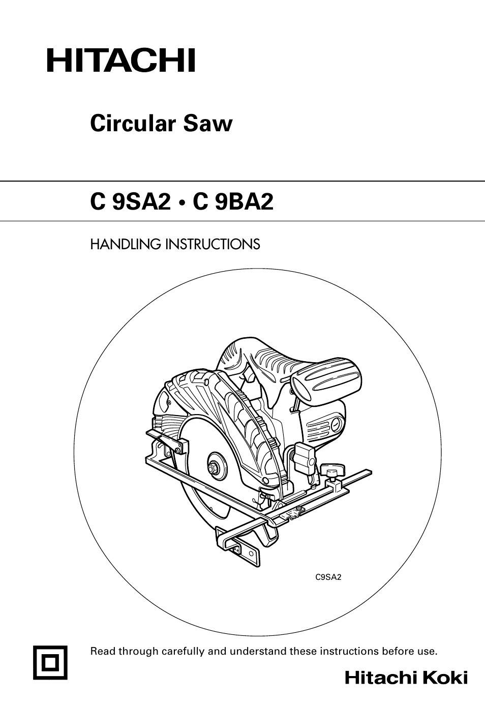 Hitachi C 9SA2 User Manual | 18 pages