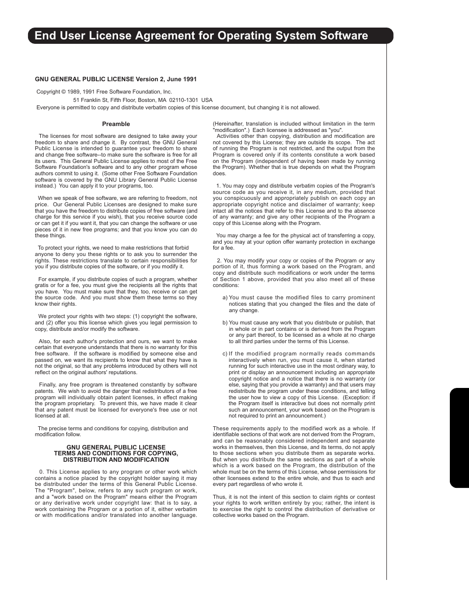 License ag reement s | Hitachi 42HDS69 User Manual | Page 69 / 80