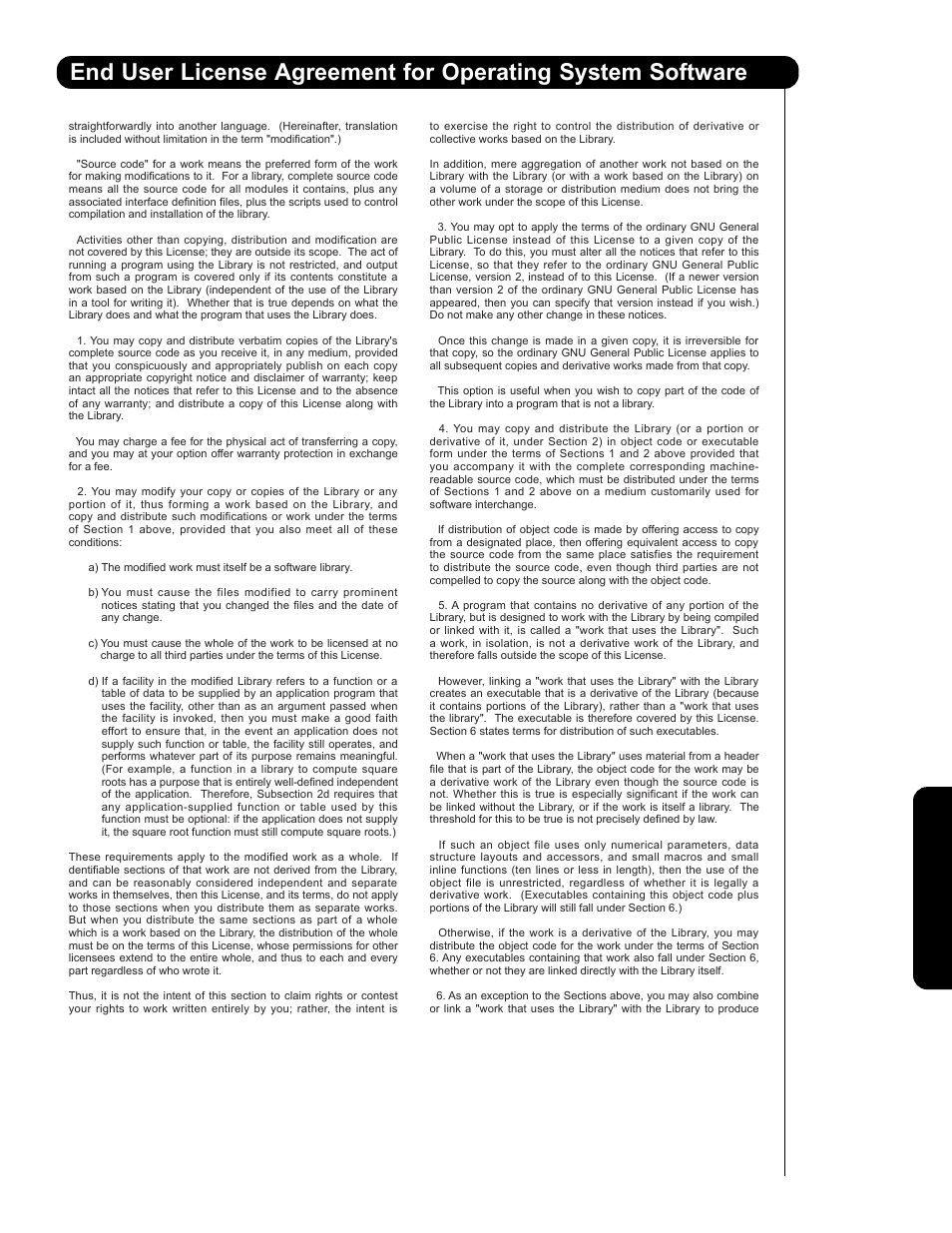 License ag reement s | Hitachi 42HDS69 User Manual | Page 73 / 80