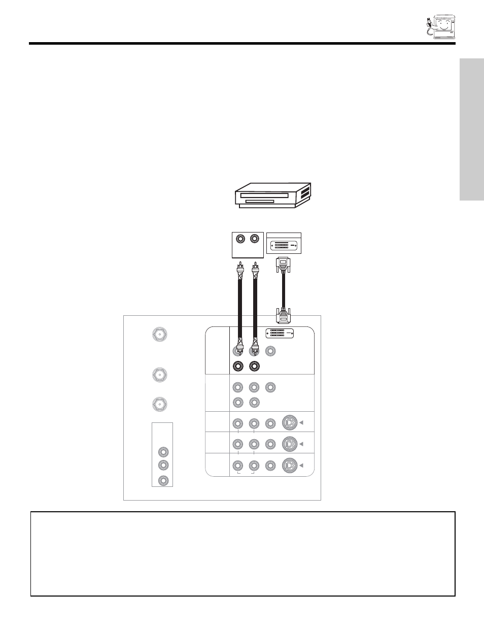 Connecting external video sources, First time use, Digital output capability | Hitachi 51S500 User Manual | Page 17 / 72