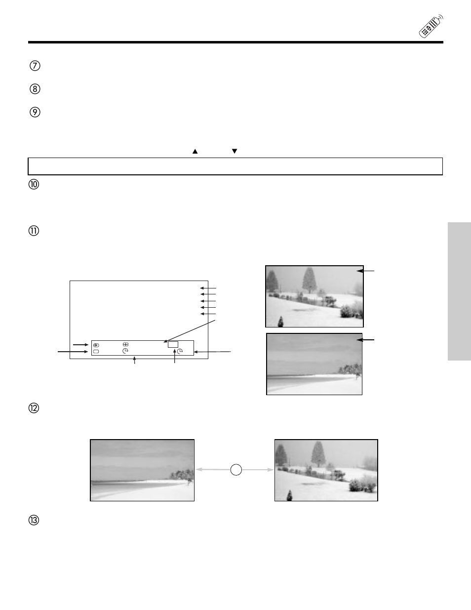 How to use the remote to control your tv, The remote control | Hitachi 51S500 User Manual | Page 21 / 72