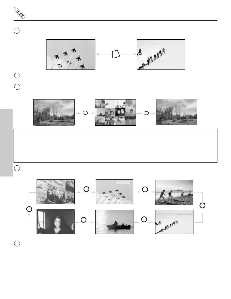 How to use the remote to control your tv, The remote control | Hitachi 51S500 User Manual | Page 26 / 72