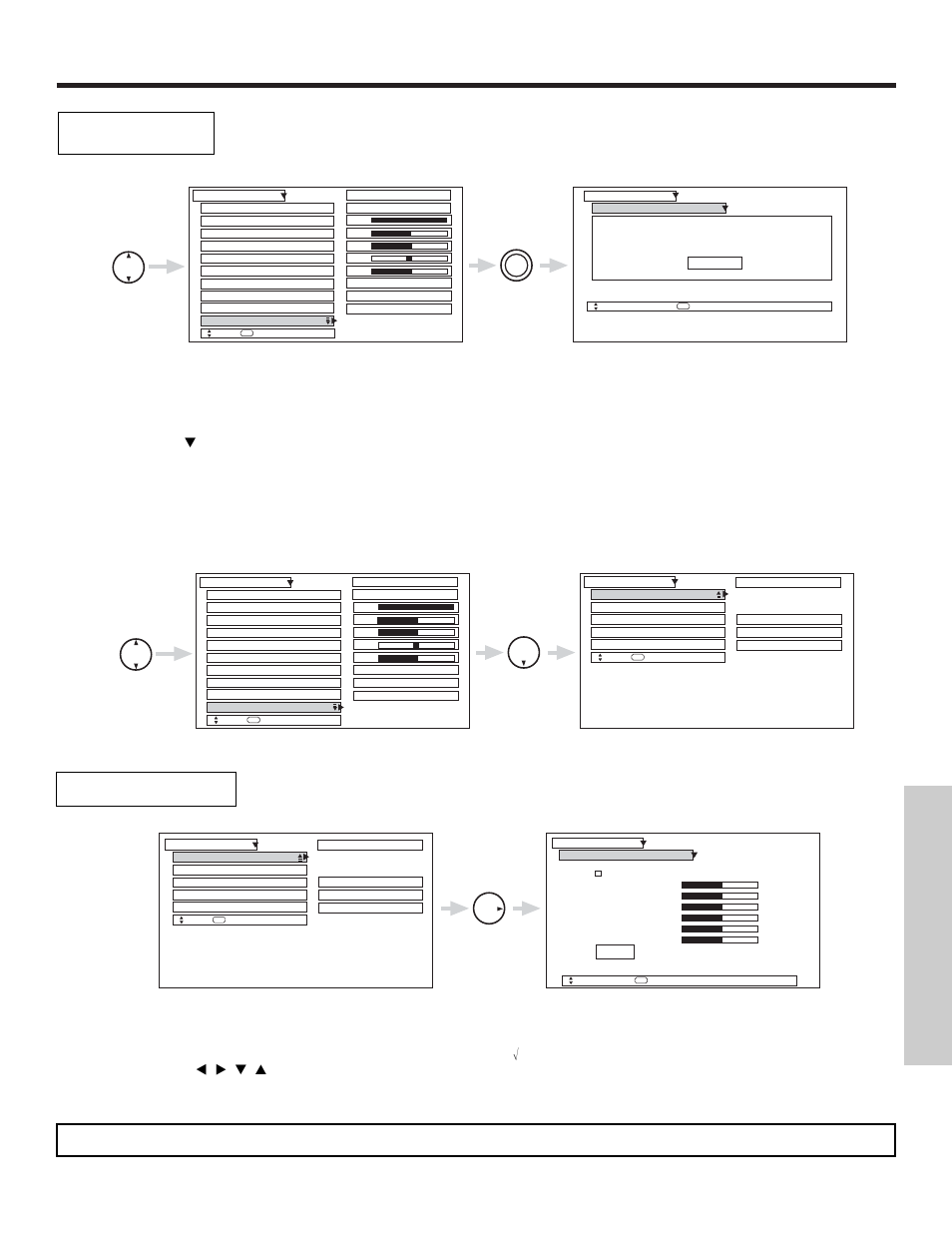 Video, On-screen displa y | Hitachi 51S500 User Manual | Page 41 / 72