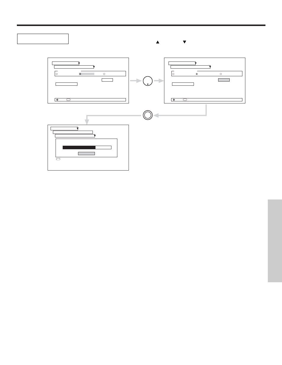 Channel manager, On-screen displa y | Hitachi 51S500 User Manual | Page 47 / 72