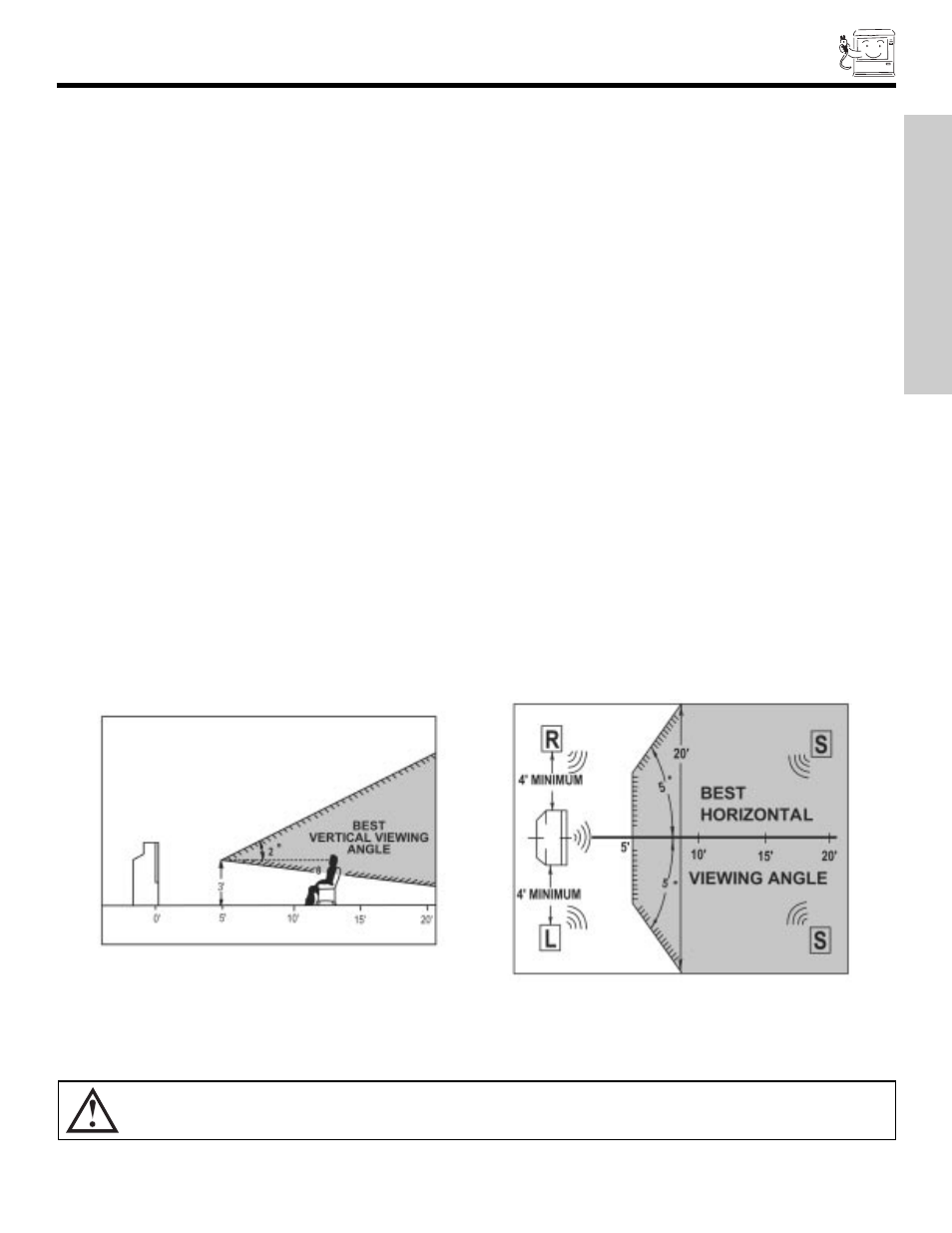 How to set up your new hitachi projection tv, First time use | Hitachi 51S500 User Manual | Page 5 / 72