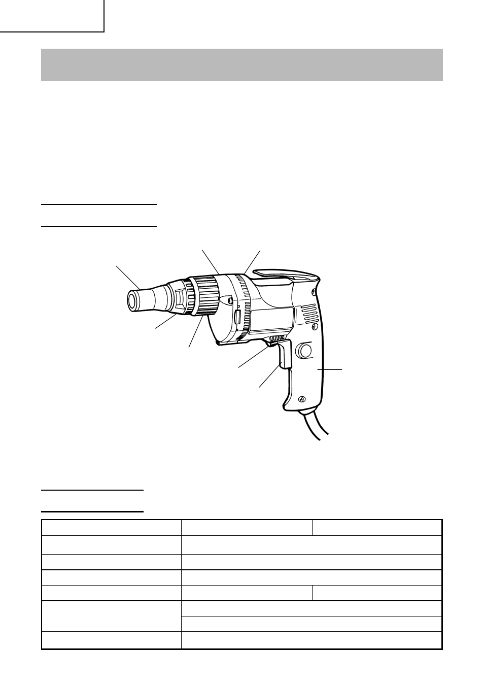 Description fonctionnelle, Specifications, Nom des parties | Hitachi W 6VB2 User Manual | Page 24 / 52
