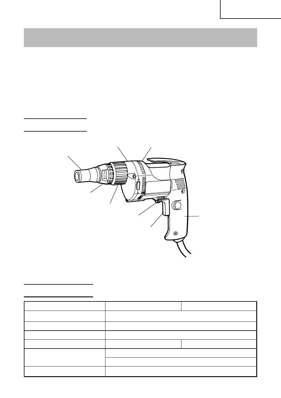Descripción funcional, Especificaciones, Nomenclatura | Hitachi W 6VB2 User Manual | Page 39 / 52