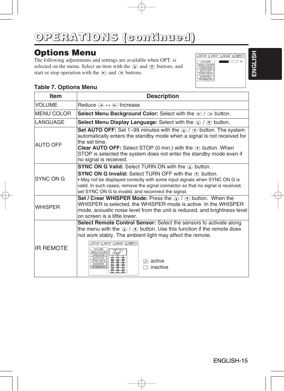 Hitachi CP-X430W User Manual | Page 17 / 40