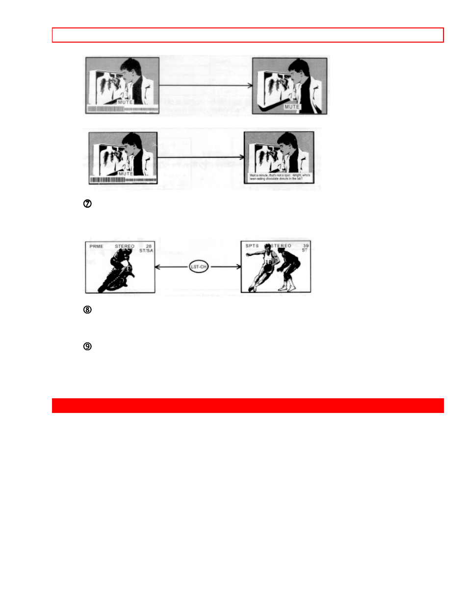Last channel (lst-ch) button, Picture-in-picture buttons, Srd) button | Picture-in-picture (pip) | Hitachi 50EX13KX User Manual | Page 18 / 41