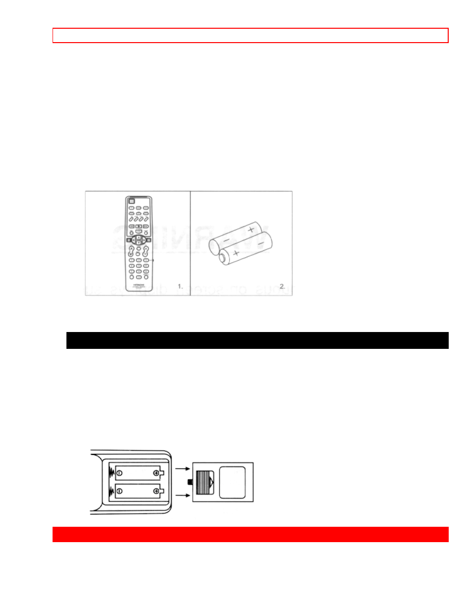 How to set up your new hitachi projection tv, Factory warranty | Hitachi 50EX13KX User Manual | Page 9 / 41