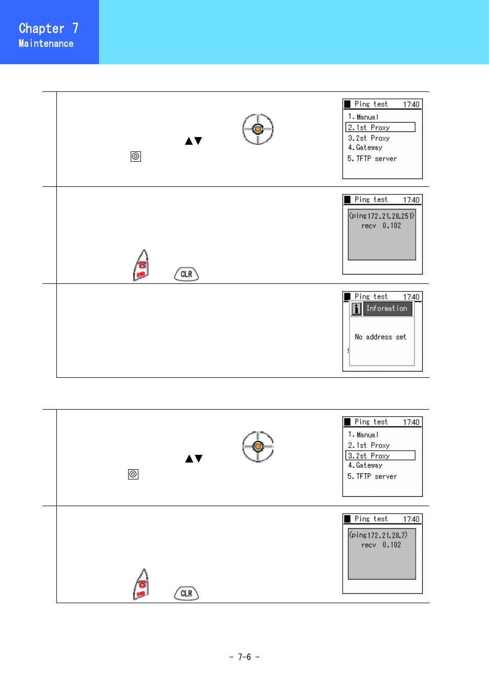 Ping, Chapter 7 | Hitachi 5000 User Manual | Page 108 / 132