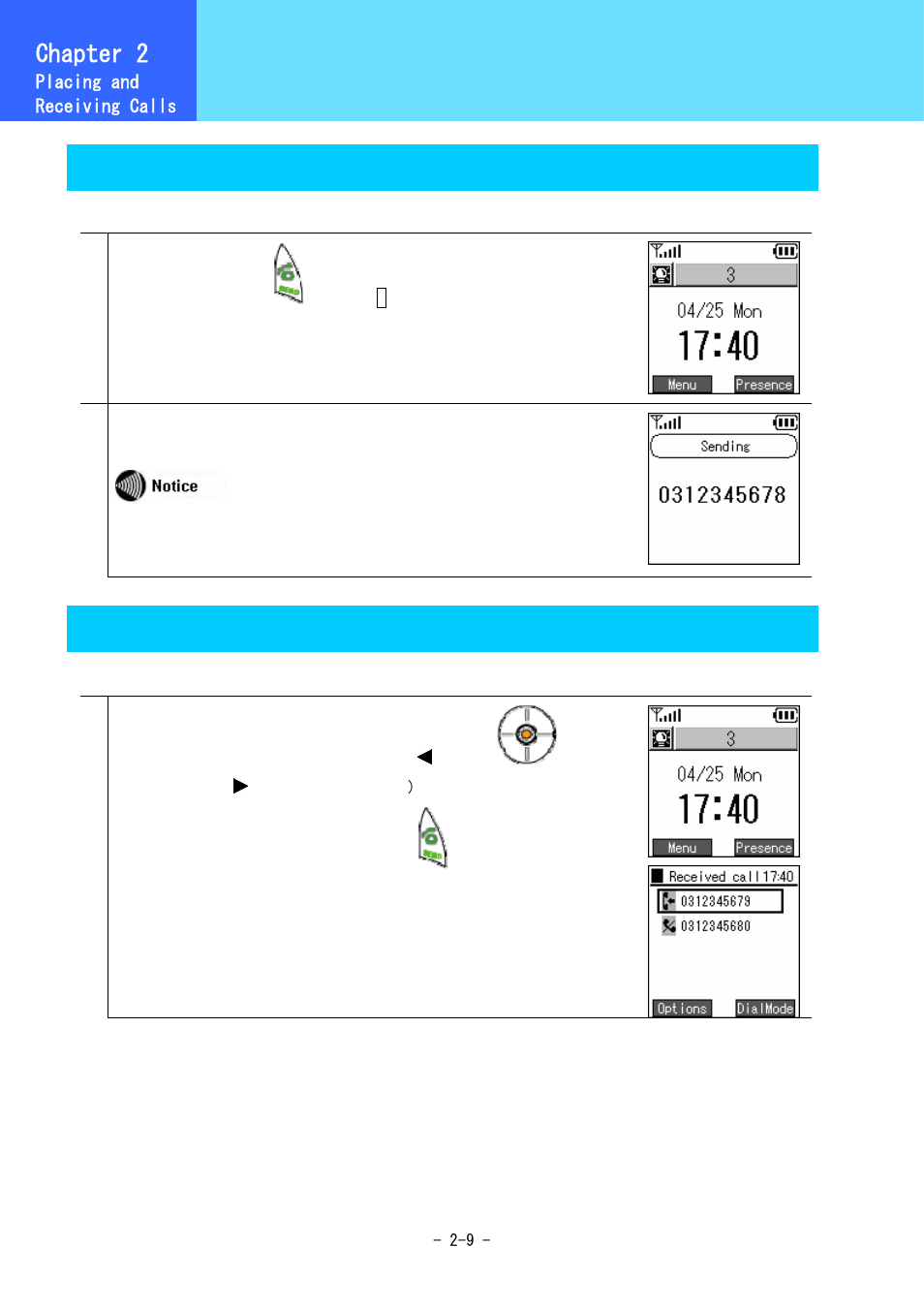 Various operation methods, Chapter 2, Redial | Calling from the call log | Hitachi 5000 User Manual | Page 29 / 132