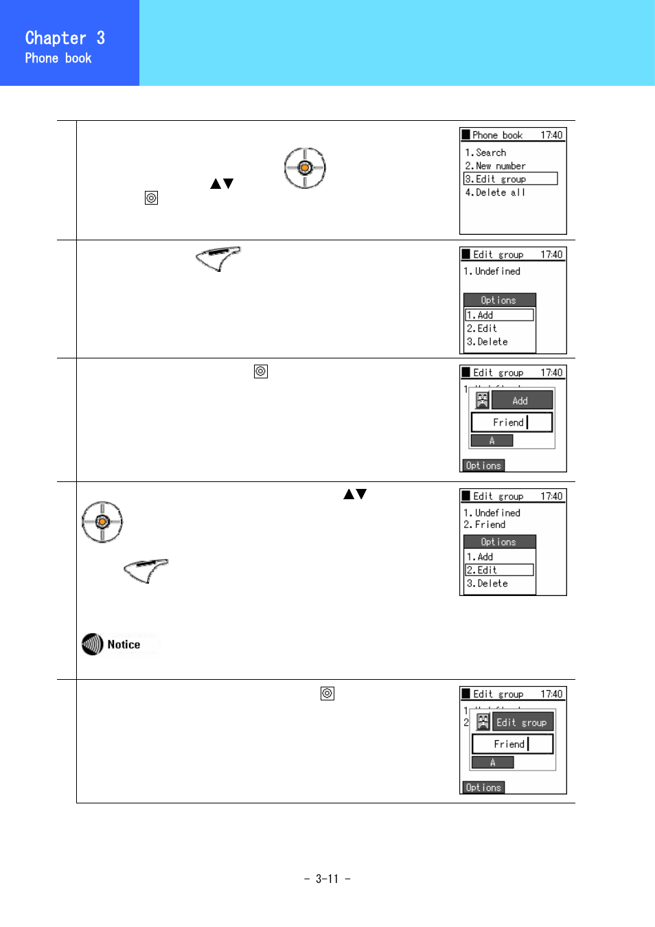 Group management, Chapter 3 | Hitachi 5000 User Manual | Page 49 / 132