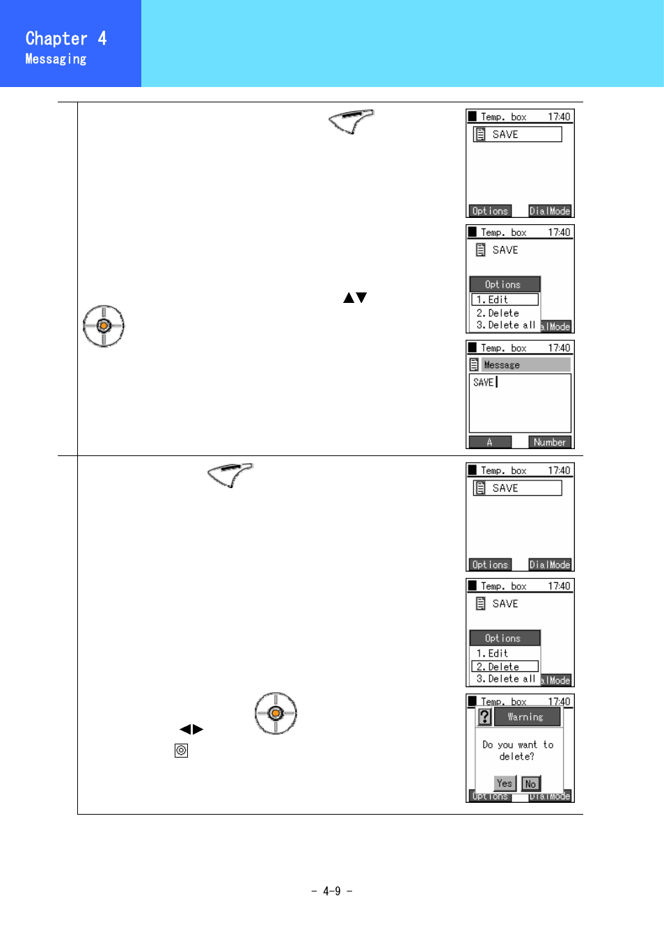 Drafts, Chapter 3, Chapter 4 | Hitachi 5000 User Manual | Page 62 / 132