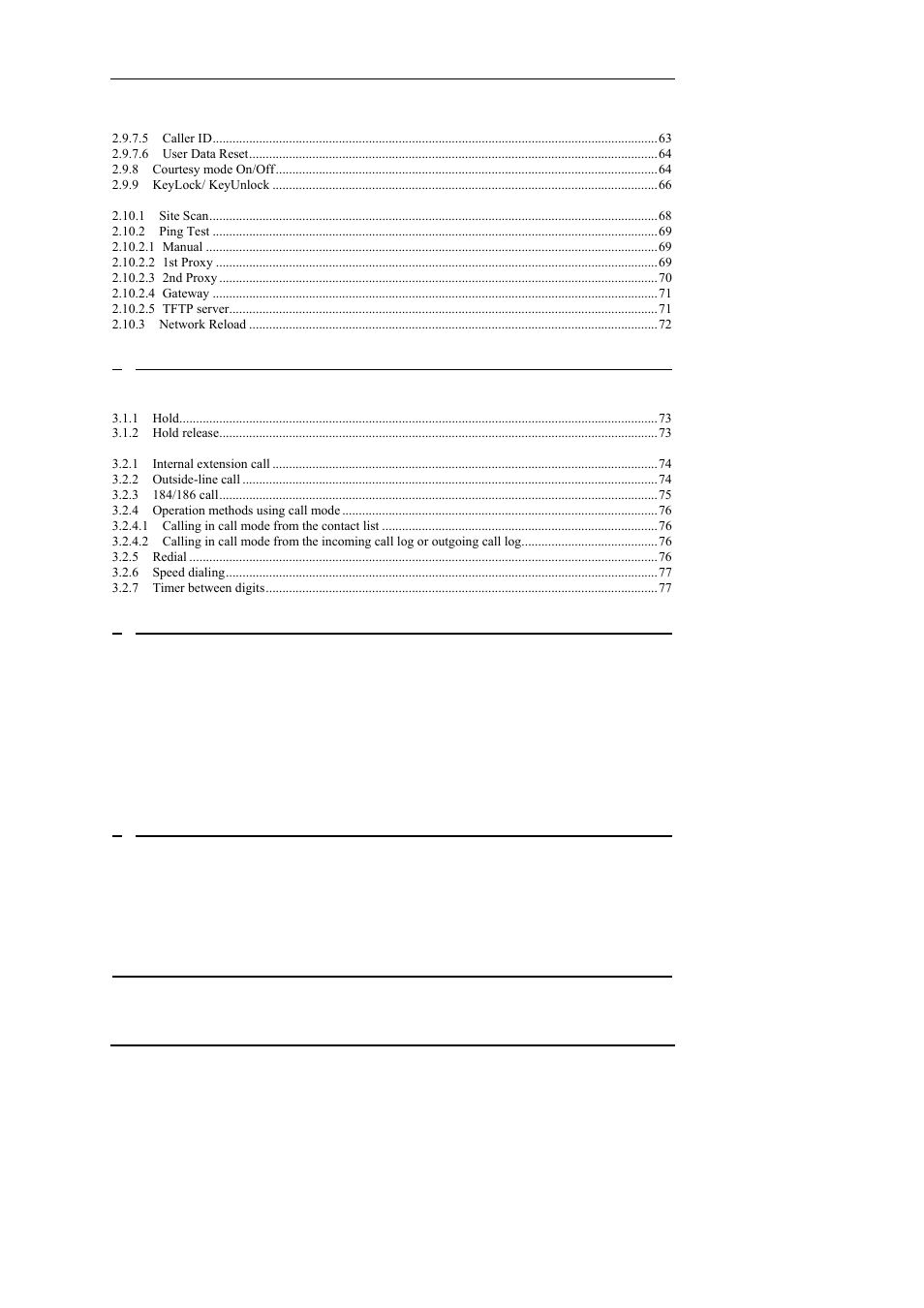 Hitachi WIRELESSIP TD61-2472A User Manual | Page 3 / 88