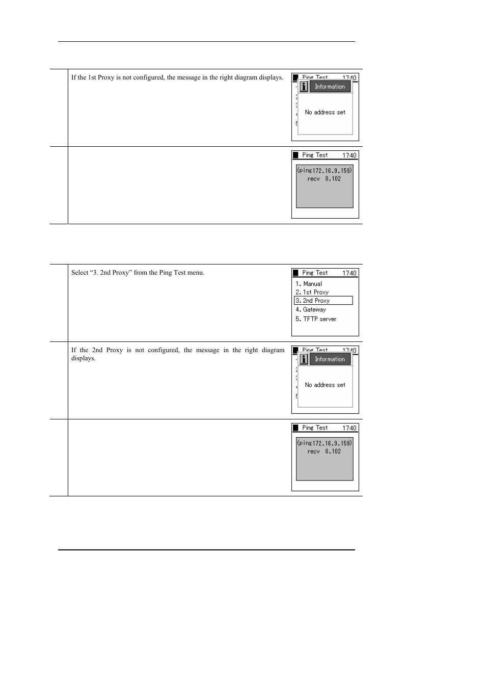 1st proxy, 3 2nd proxy | Hitachi WIRELESSIP TD61-2472A User Manual | Page 73 / 88