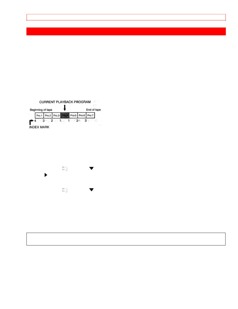 Index search | Hitachi VT-MX431A User Manual | Page 47 / 73