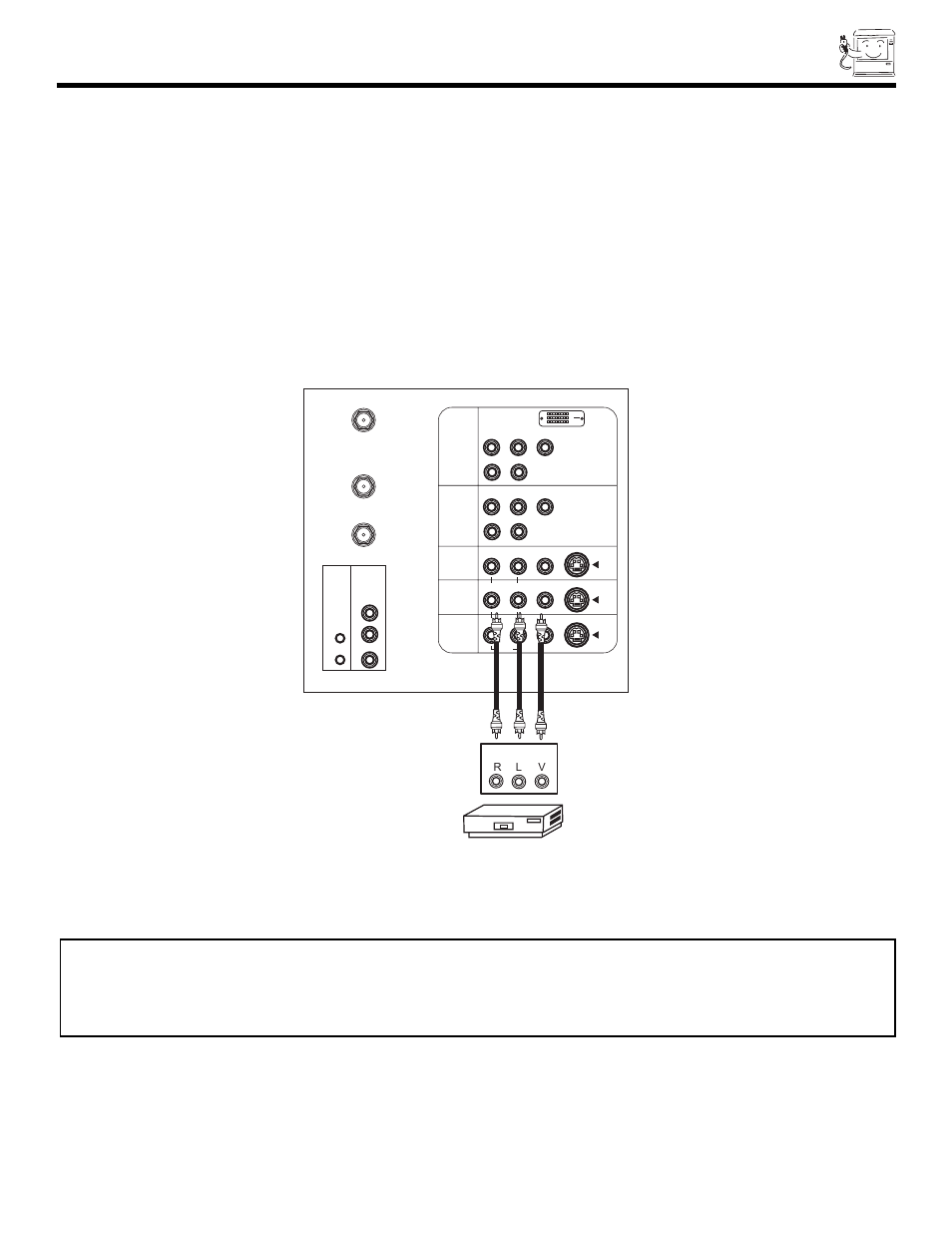 Connecting external video sources | Hitachi 65TWX20B User Manual | Page 15 / 72