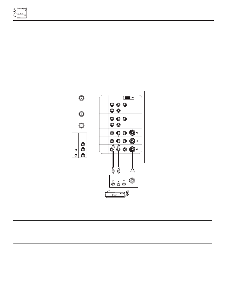 Connecting external video sources | Hitachi 65TWX20B User Manual | Page 16 / 72